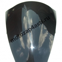 Ветровое стекло ZX-12R 2002-2005 Черное.