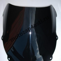 Ветровое стекло GSXR600-750 96-99 Дабл Бабл. Цвет Черный
