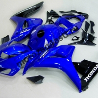 Комплект пластика Honda CBR1000RR 2006-2007 Синий-черный плуг