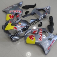 Комплект пластика для мотоцикла Honda CBR600 F4i 01-07 Redbull Серебро.