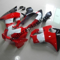 Комплект мотопластика Honda CBR600 F4i 01-07 Бело-красно-Черный.