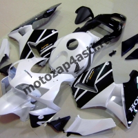 Комплект Мотопластика Honda CBR600RR 03-04 Бело-Черный.