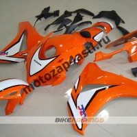 Комплекты пластика Honda CBR1000RR 2008-2011 Оранжево-белый.
