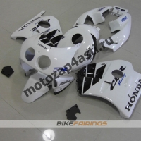Комплект Мотопластика Honda CBR250 MC22 Черно-Белый-3.