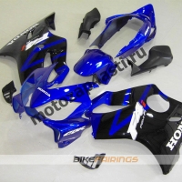 Комплект пластика для мотоцикла Honda CBR600 F4i 01-07 Сине-Черный.