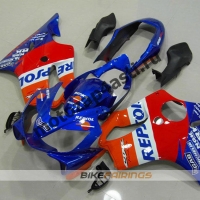 Комплект пластика для мотоцикла Honda CBR600 F4i 01-07 Repsol-4.