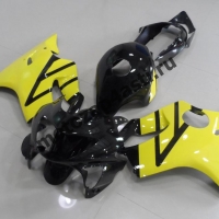 Комплект пластика Honda CBR600F4 98-00 Черно-Желтый-1.