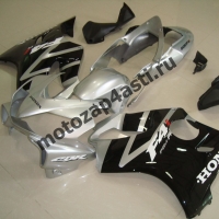 Комплект пластика для мотоцикла Honda CBR600 F4i 01-07 Черно-Серый.