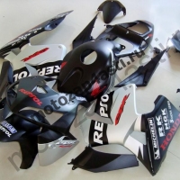 Комплект Мотопластика Honda CBR600RR 05-06 Repsol Серебристо-черный матовый
