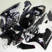 Комплект Мотопластика Honda CBR600RR 05-06 Черно-Серебристый
