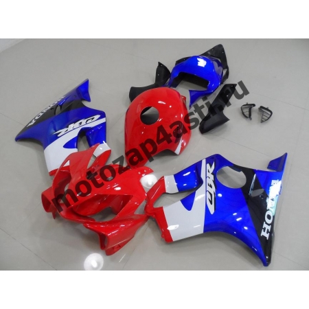 Комплект мотопластика Honda CBR600 F4i 01-07 Красно-синий.
