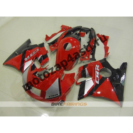 Комплект пластика Honda CBR600FS 91-94 Красно-Черный.