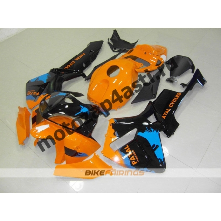 Комплект Мотопластика Honda CBR600RR 05-06 Оранжево-Черный-2.