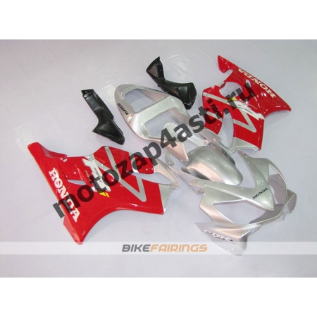Комплект пластика для мотоцикла Honda CBR600 F4i 01-07 Серо-Красный.