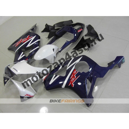 Комплект Мотопластика Honda CBR954RR 2002-2003 Бело-синий.