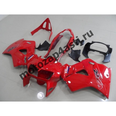 Комплект мотопластика Honda VFR800 98-01  Красный.