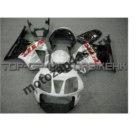 Комплект пластика Honda VTR1000 SP1/SP2 Штатный Бело-Черный